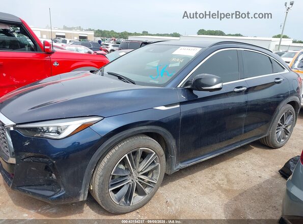 3PCAJ5K31NF104091 2022 INFINITI QX55 Blue Widok wnętrza 360 stopni