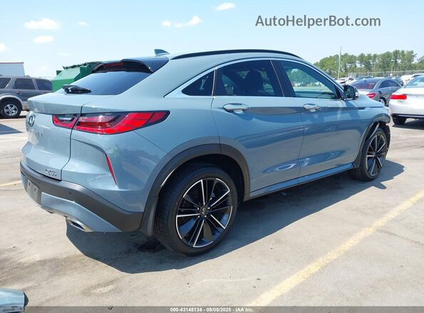 3PCAJ5K35NF101954 2022 INFINITI QX55 Синий Задняя правая четверть