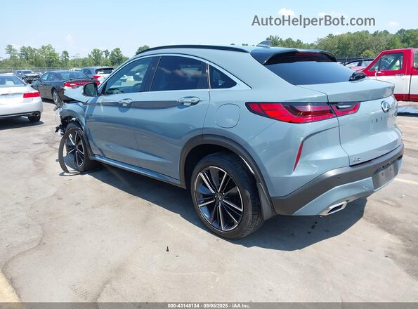 3PCAJ5K35NF101954 2022 INFINITI QX55 Синий Задняя левая четверть