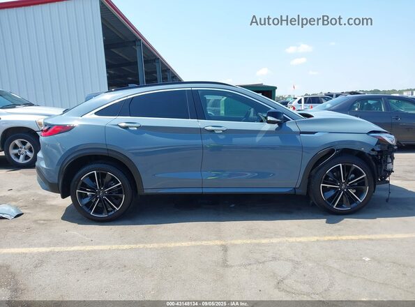 3PCAJ5K35NF101954 2022 INFINITI QX55 Синий Панорамный вид салона 360°