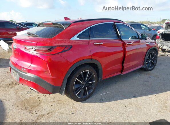 3PCAJ5K3XNF103960 2022 INFINITI QX55 Red უკანა მარჯვენა