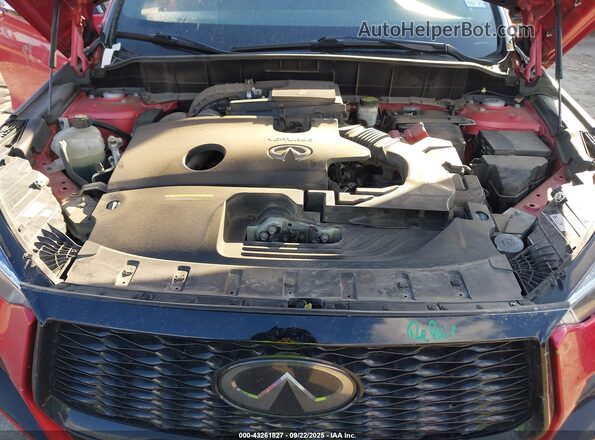 3PCAJ5K3XNF103960 2022 INFINITI QX55 Red უკანა ხედი