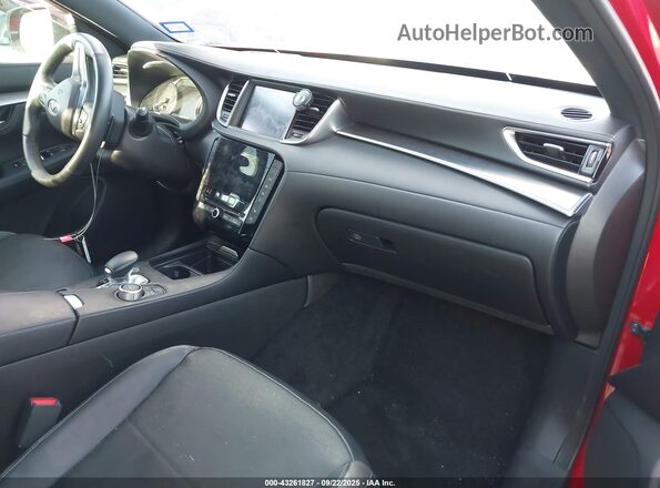 3PCAJ5K3XNF103960 2022 INFINITI QX55 Red წინა სალონის ხედი