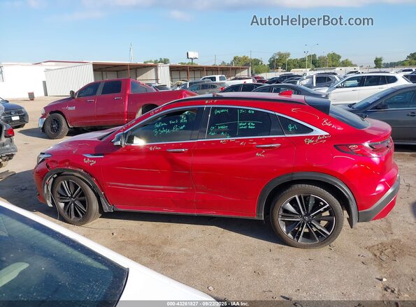 3PCAJ5K3XNF103960 2022 INFINITI QX55 Red სალონის 360-გრადუსიანი ხედი