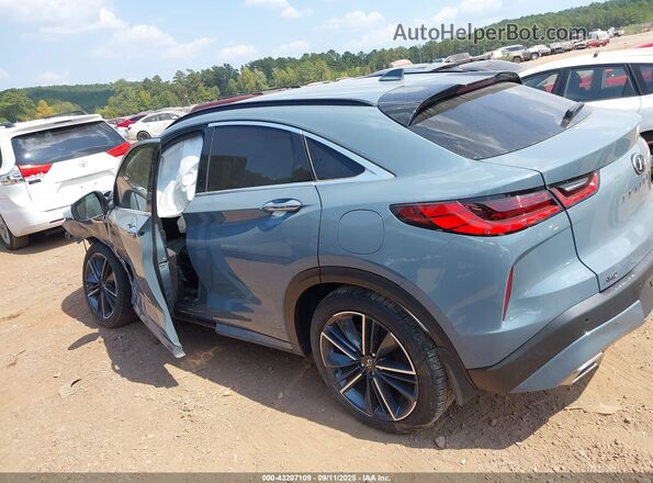 3PCAJ5KR3PF106478 2023 INFINITI QX55 Синий Вид задней части салона