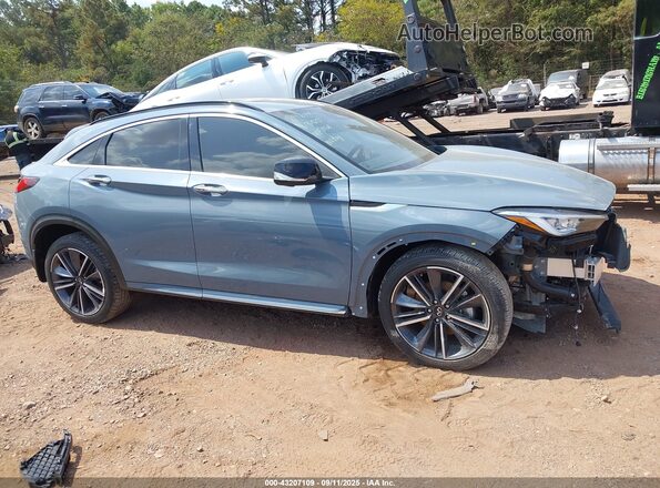 3PCAJ5KR3PF106478 2023 INFINITI QX55 Синий Вид щитка приборов