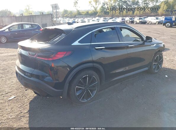 3PCAJ5L39NF101387 2022 INFINITI QX55 Black Trasero derecho