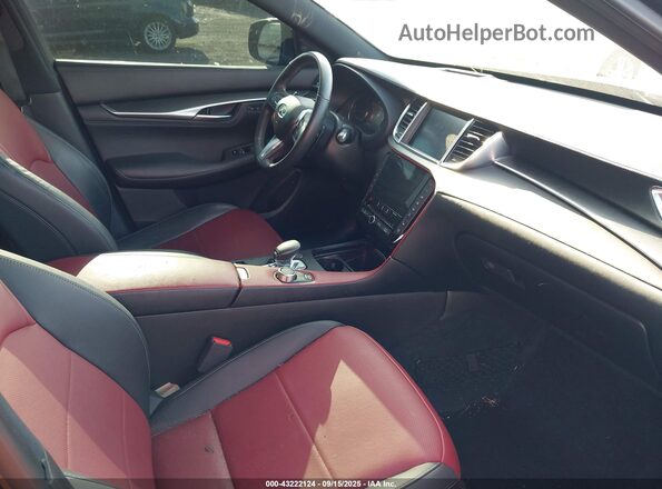 3PCAJ5L39NF101387 2022 INFINITI QX55 Black Vista interior delantera