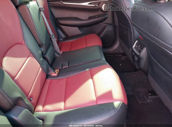 3PCAJ5L39NF101387 2022 INFINITI QX55 Black Vista de la etiqueta del VIN
