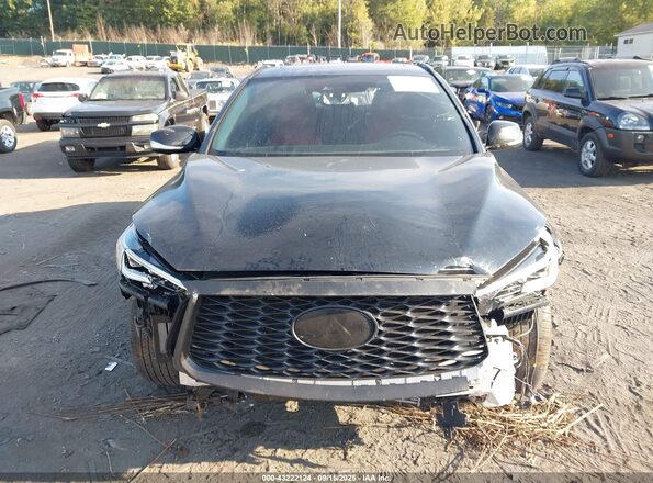 3PCAJ5L39NF101387 2022 INFINITI QX55 Black Vista del salpicadero