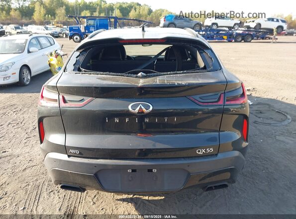 3PCAJ5L39NF101387 2022 INFINITI QX55 Black 