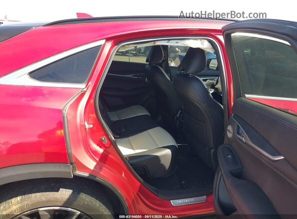 3PCAJ5LRXPF101888 2023 INFINITI QX55 Red VIN կոդի պիտակի տեսք