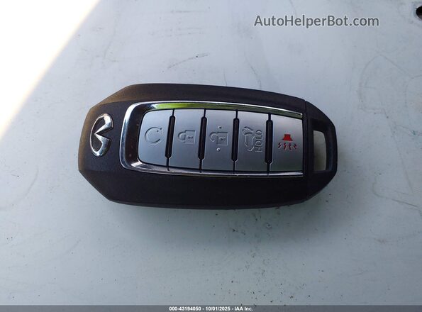 3PCAJ5LRXPF101888 2023 INFINITI QX55 Red Առջևի վահանակի տեսք