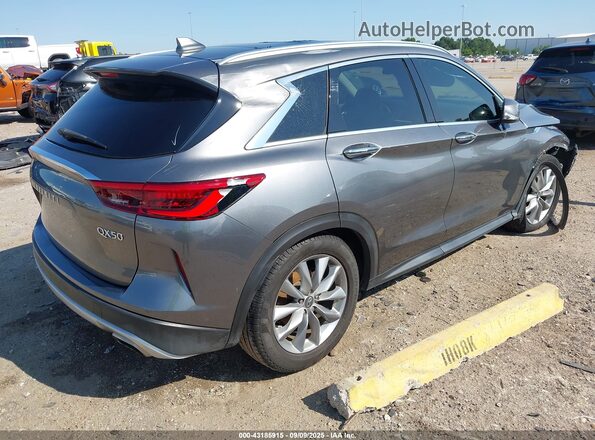 3PCAJ5M12LF100477 2020 INFINITI QX50 Gray Հետևի աջ