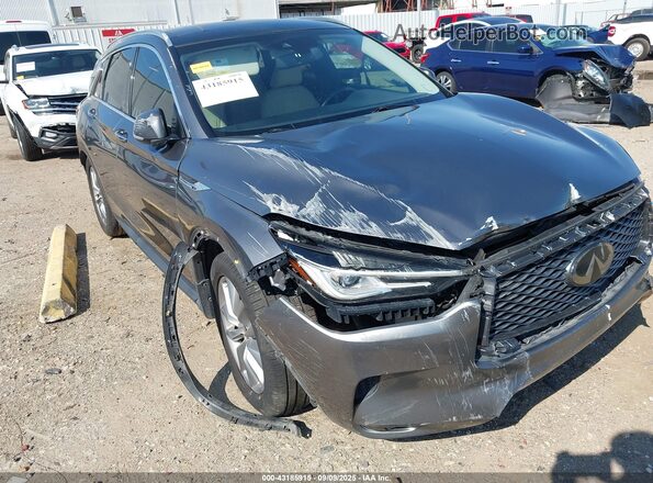 3PCAJ5M12LF100477 2020 INFINITI QX50 Gray Դիմացի տեսք