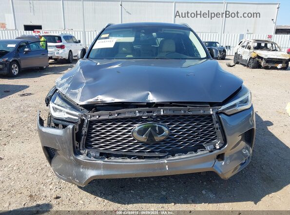 3PCAJ5M12LF100477 2020 INFINITI QX50 Gray Սարքավորումների վահանակի տեսք