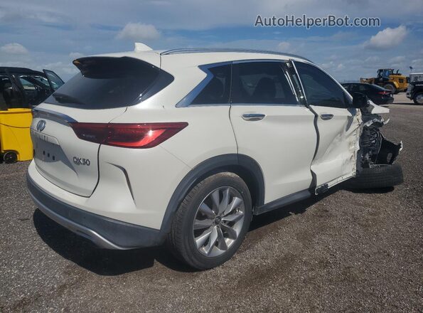 3PCAJ5M13LF109821 2020 INFINITI QX50 White Հետևի աջ