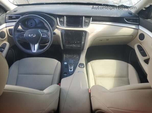 3PCAJ5M13LF109821 2020 INFINITI QX50 White Առջևի վահանակի տեսք