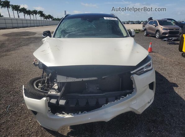 3PCAJ5M13LF109821 2020 INFINITI QX50 White Դիմացի տեսք
