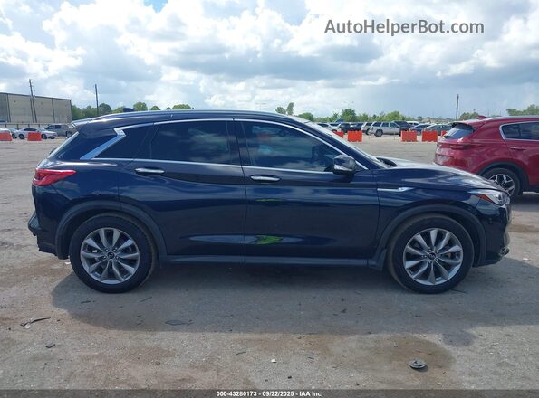 3PCAJ5M15LF102112 2020 INFINITI QX50 Blue უკანა სალონის ხედი
