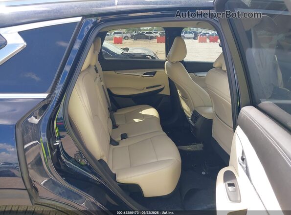 3PCAJ5M15LF102112 2020 INFINITI QX50 Blue VIN კოდის სტიკერის ხედი