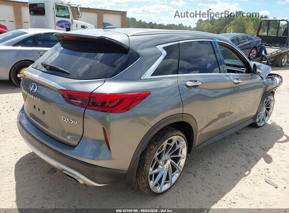3PCAJ5M17LF120546 2020 INFINITI QX50 Gray Trasero derecho