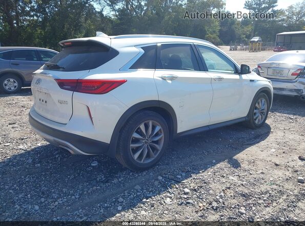 3PCAJ5M19LF111086 2020 INFINITI QX50 White Задня права чверть