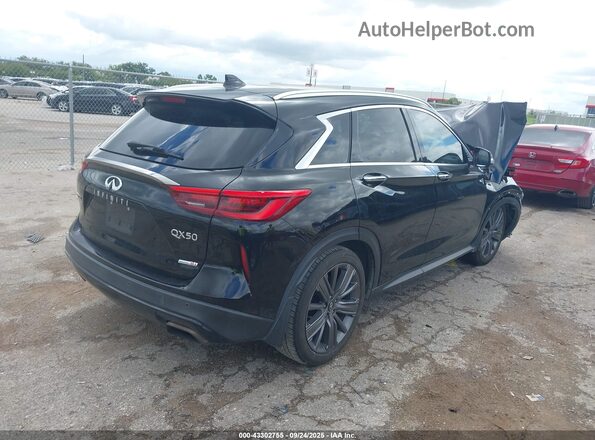 3PCAJ5M1XLF114904 2020 INFINITI QX50 Черный Задняя правая четверть