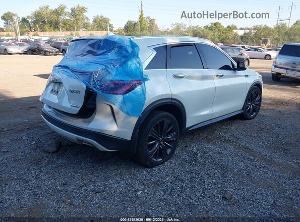 3PCAJ5M31LF108670 2020 INFINITI QX50 White Հետևի աջ