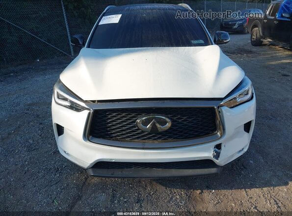 3PCAJ5M31LF108670 2020 INFINITI QX50 White Սարքավորումների վահանակի տեսք