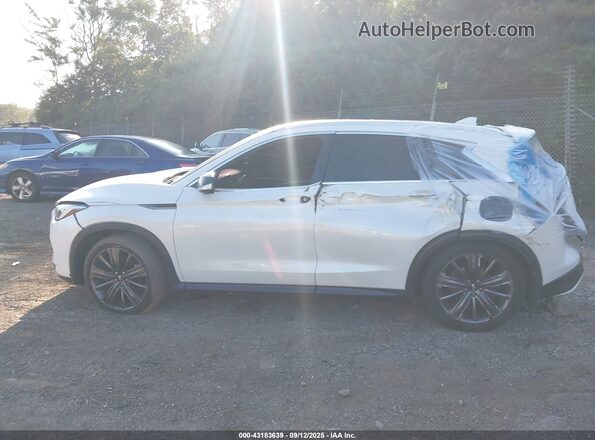 3PCAJ5M31LF108670 2020 INFINITI QX50 White Սալոնի 360 աստիճան տեսք