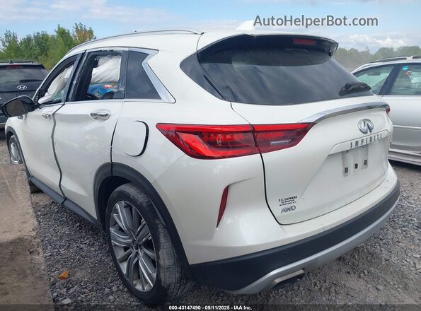 3PCAJ5M32LF101436 2020 INFINITI QX50 White Tył lewy