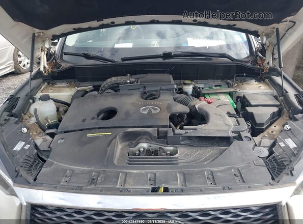 3PCAJ5M32LF101436 2020 INFINITI QX50 White Widok z tyłu