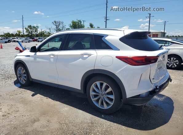 3PCAJ5M33LF106936 2020 INFINITI QX50 White უკანა მარცხენა