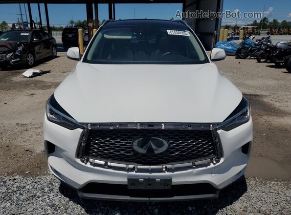 3PCAJ5M33LF106936 2020 INFINITI QX50 White წინა ხედი