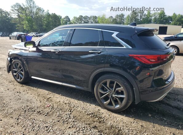 3PCAJ5M34LF116049 2020 INFINITI QX50 Black Tył lewy