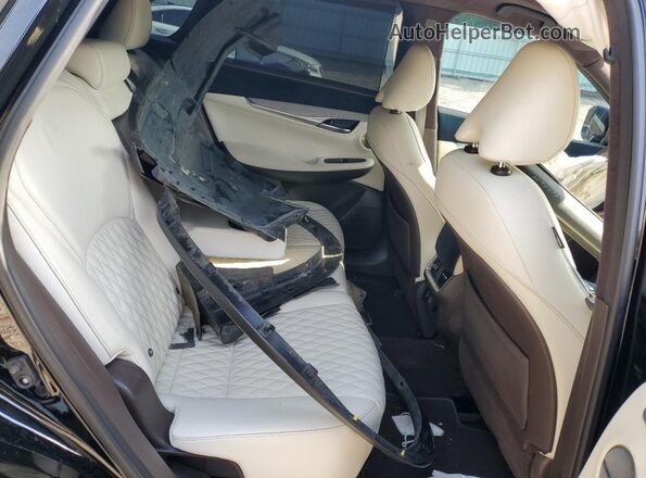 3PCAJ5M34LF116049 2020 INFINITI QX50 Black Widok wnętrza z tyłu