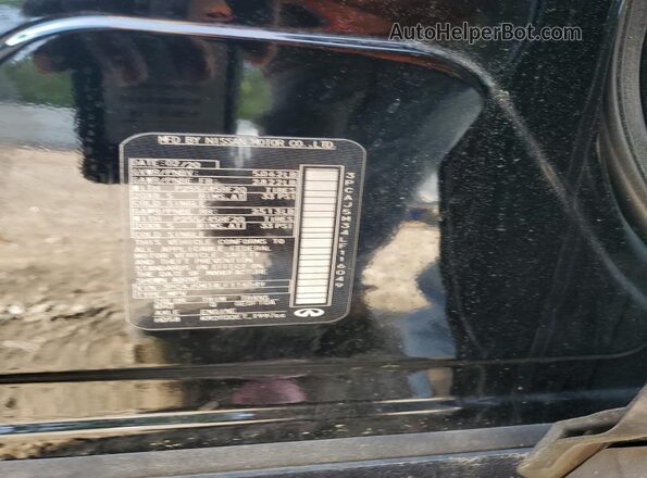 3PCAJ5M34LF116049 2020 INFINITI QX50 Black Widok naklejki z numerem VIN