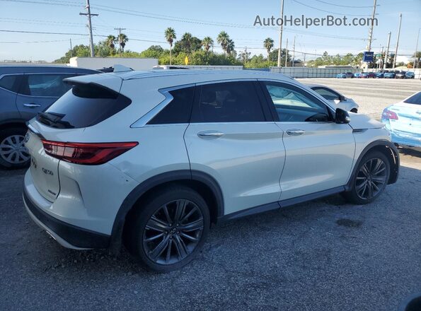3PCAJ5M35LF104511 2020 INFINITI QX50 White Trasero derecho