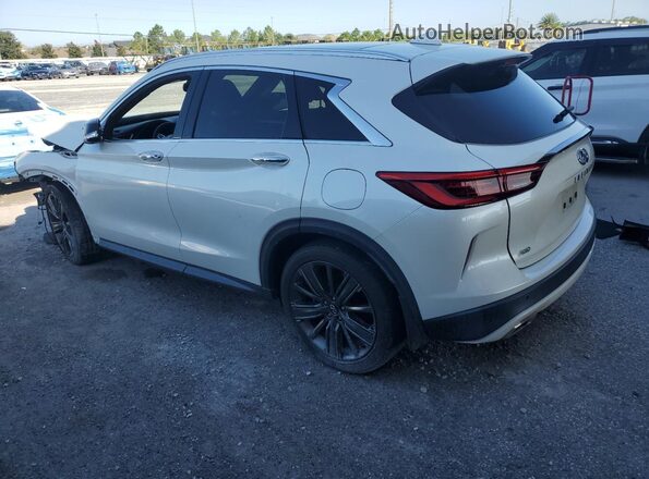 3PCAJ5M35LF104511 2020 INFINITI QX50 White Trasero izquierdo