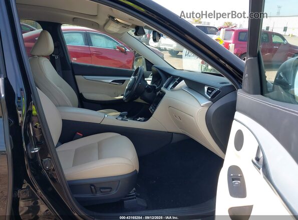 3PCAJ5M37LF107412 2020 INFINITI QX50 Black Вид салону спереду