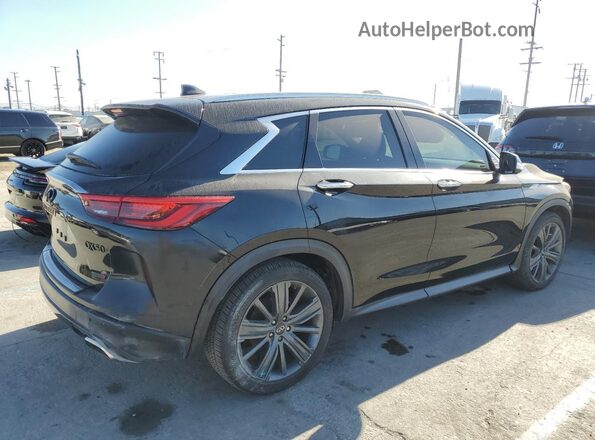 3PCAJ5M38LF120752 2020 INFINITI QX50 Черный Передняя правая четверть