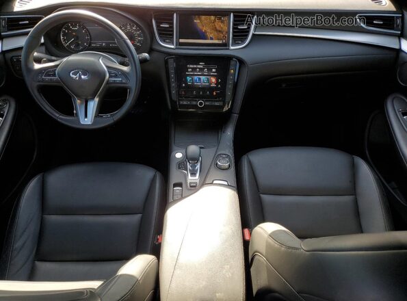 3PCAJ5M38LF120752 2020 INFINITI QX50 Черный Вид щитка приборов