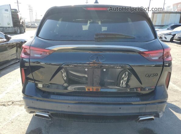 3PCAJ5M38LF120752 2020 INFINITI QX50 Черный Вид салона спереди