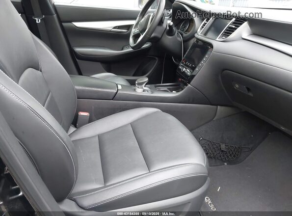 3PCAJ5M3XLF108988 2020 INFINITI QX50 Black Widok wnętrza z przodu