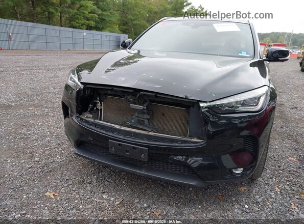 3PCAJ5M3XLF108988 2020 INFINITI QX50 Black Widok z przodu