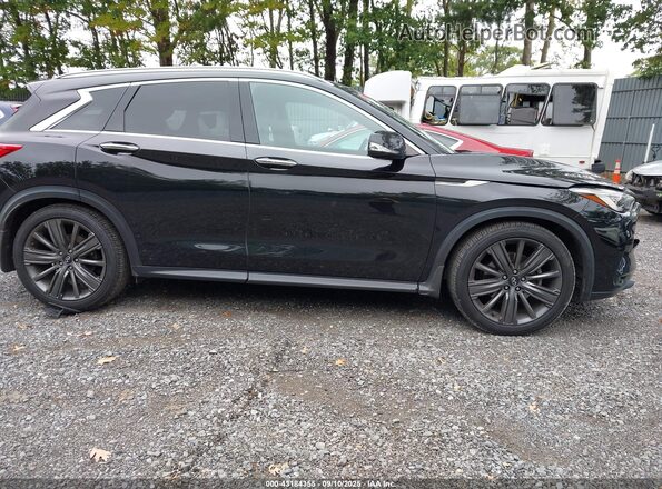 3PCAJ5M3XLF108988 2020 INFINITI QX50 Black Widok wnętrza z tyłu