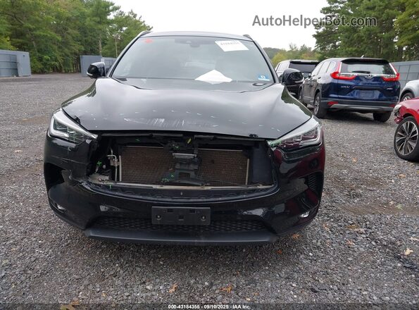 3PCAJ5M3XLF108988 2020 INFINITI QX50 Black Widok zestawu wskaźników