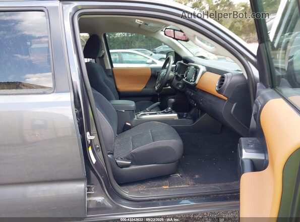 3TMAZ5CN0LM129386 2020 TOYOTA TACOMA Gray Вид салону спереду