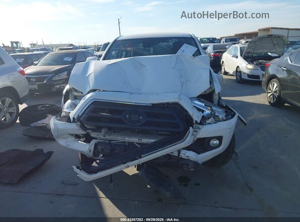 3TMBZ5DN0MM031348 2021 TOYOTA TACOMA Белый Вид щитка приборов